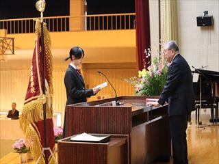 R7年度聖陵会入会式